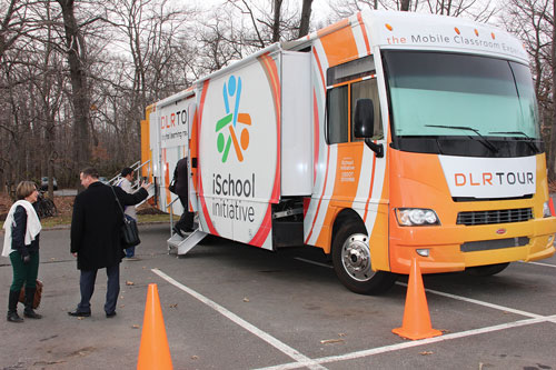 Early this year at NJSBA’s Technology Conference attendees queued up to tour the technology-rich mobile classroom. At Workshop 2016, the bus will be parked on the Exhibit Floor at the Atlantic City Convention Center