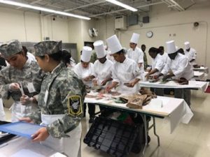 A dozen culinary student teams from throughout New Jersey competed in the MRE Challenge cooking competition held at Mercer County Technical School.